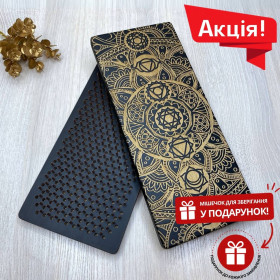 Дошка Садху BLACK «Чакри» Крок - 10мм