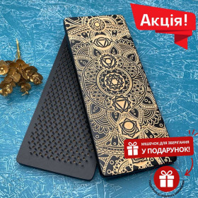 Дошка Садху BLACK «Чакри» Крок - 10мм