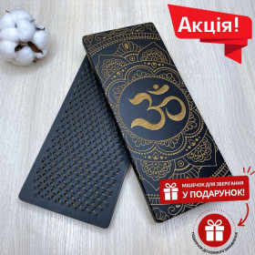 Дошка Садху BLACK «Знак Ом» Крок - 10мм