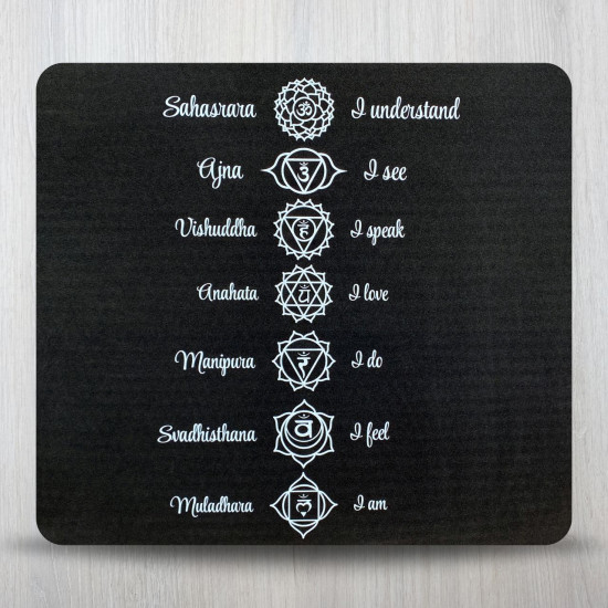 Sadhu mat BLACK «Chakras»