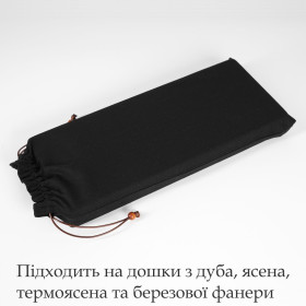 Чехол Садху лен "Черный" Прямоугольный