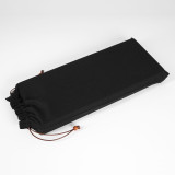 Case Sadhu linen «Black» Rectangular