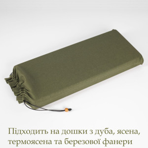Case Sadhu linen «Green» Rectangular