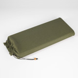 Case Sadhu linen «Green» Rectangular