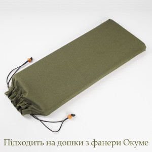 Чехол Садху лен "Зеленый" Прямоугольный