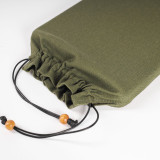 Case Sadhu linen «Green» Rectangular