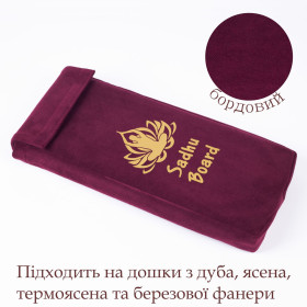 Чехол Садху «Бордовый» с рисунком Прямоугольный