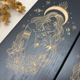 Sadhu Board «The girl with the fox» Pitch - 10mm