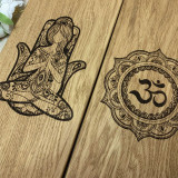 Sadhu Board «Girl-Om sign» Pitch - 10mm