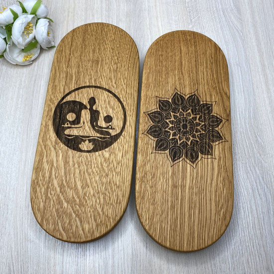 Купити Sadhu Board «Mandala - Yin-Yang» Pitch - 10mm по вигідній ціні в Києві, Житомирі, Україні Sadhu Board «Mandala - Yin-Yang» Pitch - 10mm