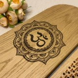 Купити Sadhu Board «Om sign» Pitch - 10mm по вигідній ціні в Києві, Житомирі, Україні Sadhu Board «Om sign» Pitch - 10mm