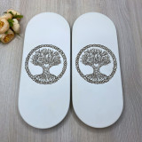 Купити Sadhu Board WHITE-BLACK «Tree of life» Pitch - 10mm по вигідній ціні в Києві, Житомирі, Україні Sadhu Board WHITE-BLACK «Tree of life» Pitch - 10mm
