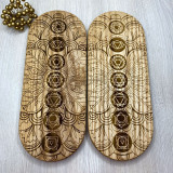 Купити Sadhu Board «Chakras» 50/50 Pitch - 10mm по вигідній ціні в Києві, Житомирі, Україні Sadhu Board «Chakras» 50/50 Pitch - 10mm