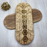 Купити Sadhu Board «Chakras» 50/50 Pitch - 10mm по вигідній ціні в Києві, Житомирі, Україні Sadhu Board «Chakras» 50/50 Pitch - 10mm