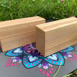 Купити Wooden blocks for yoga - 2pcs по вигідній ціні в Києві, Житомирі, Україні Wooden blocks for yoga - 2pcs