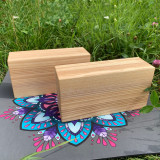 Купити Wooden blocks for yoga - 2pcs по вигідній ціні в Києві, Житомирі, Україні Wooden blocks for yoga - 2pcs