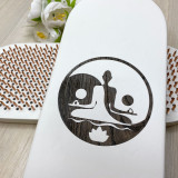 Купити Sadhu Board «Yin-Yang» Pitch - 10mm по вигідній ціні в Києві, Житомирі, Україні Sadhu Board «Yin-Yang» Pitch - 10mm