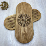 Купити Sadhu Board «Sri Yantra» Pitch - 10mm по вигідній ціні в Києві, Житомирі, Україні Sadhu Board «Sri Yantra» Pitch - 10mm