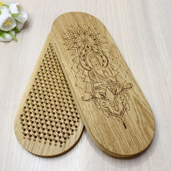 Купити Sadhu Board «Buddha» Pitch - 10mm по вигідній ціні в Києві, Житомирі, Україні Sadhu Board «Buddha» Pitch - 10mm
