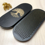 Купити Sadhu Board «Tree of Life» Black Pitch - 10mm по вигідній ціні в Києві, Житомирі, Україні Sadhu Board «Tree of Life» Black Pitch - 10mm