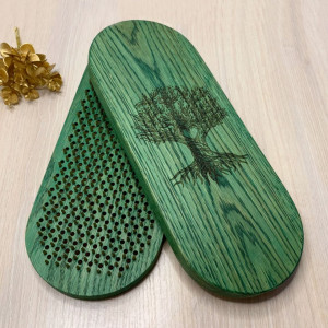 Sadhu Board «Tree of Life» Green Pitch - 10mm
