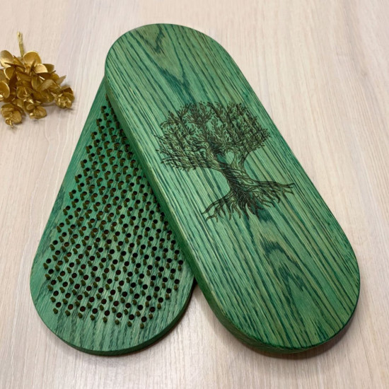 Купити Sadhu Board «Tree of Life» Green Pitch - 10mm по вигідній ціні в Києві, Житомирі, Україні Sadhu Board «Tree of Life» Green Pitch - 10mm