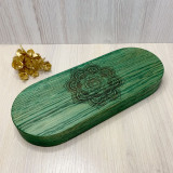 Sadhu Board «Mandala» Green Pitch - 10mm