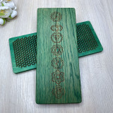 Купити Sadhu Board GREEN «Chakras» Pitch - 8mm по вигідній ціні в Києві, Житомирі, Україні Sadhu Board GREEN «Chakras» Pitch - 8mm