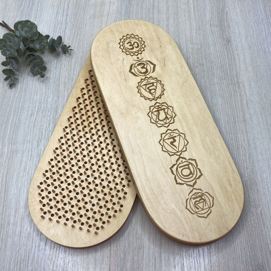 Купити Sadhu Board «Chakras» Pitch - 10mm по вигідній ціні в Києві, Житомирі, Україні Sadhu Board «Chakras» Pitch - 10mm
