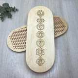 Купити Sadhu Board «Chakras» Pitch - 10mm по вигідній ціні в Києві, Житомирі, Україні Sadhu Board «Chakras» Pitch - 10mm