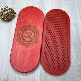 Купити Sadhu Board RED «Om sign» Pitch - 12mm по вигідній ціні в Києві, Житомирі, Україні Sadhu Board RED «Om sign» Pitch - 12mm