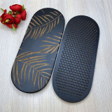 Sadhu Board BLACK «Leaves» 50/50 Pitch - 10mm