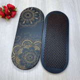 Купити Sadhu Board BLACK «Mandalas» Pitch - 8mm по вигідній ціні в Києві, Житомирі, Україні Sadhu Board BLACK «Mandalas» Pitch - 8mm