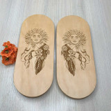 Купити Sadhu Board «Girl with the sun» Pitch - 8mm по вигідній ціні в Києві, Житомирі, Україні Sadhu Board «Girl with the sun» Pitch - 8mm