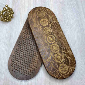 Sadhu Board BROWN «Chakras» 50/50 Pitch - 10mm