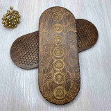 Sadhu Board BROWN «Chakras» 50/50 Pitch - 10mm
