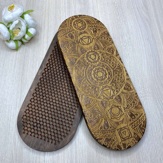Sadhu Board BROWN «Chakras» Pitch - 8mm