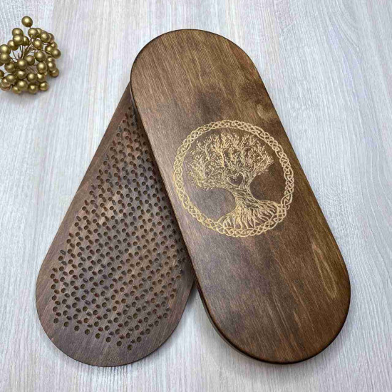 Купити Sadhu Board BROWN «Tree of Life» 50/50 Pitch - 10mm по вигідній ціні в Києві, Житомирі, Україні Sadhu Board BROWN «Tree of Life» 50/50 Pitch - 10mm