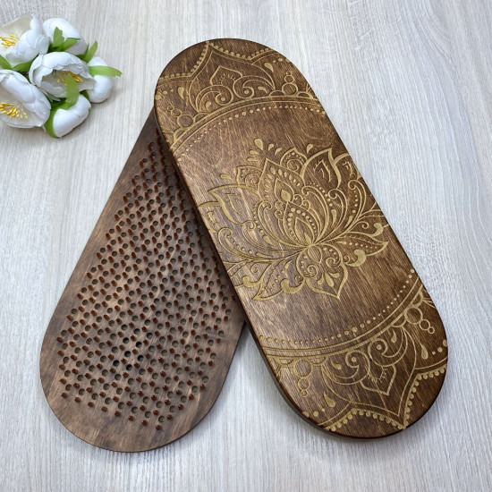 Купити Sadhu Board BROWN «Lotus» Pitch - 10mm по вигідній ціні в Києві, Житомирі, Україні Sadhu Board BROWN «Lotus» Pitch - 10mm