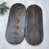 Купити Sadhu Board LIGHT BLACK «Moon phases» Pitch - 10mm по вигідній ціні в Києві, Житомирі, Україні Sadhu Board LIGHT BLACK «Moon phases» Pitch - 10mm
