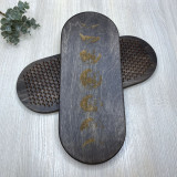 Купити Sadhu Board LIGHT BLACK «Moon phases» Pitch - 10mm по вигідній ціні в Києві, Житомирі, Україні Sadhu Board LIGHT BLACK «Moon phases» Pitch - 10mm