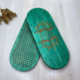 Sadhu Board GREEN «Sun-Moon» Pitch - 10mm