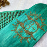 Купити Sadhu Board GREEN «Sun-Moon» Pitch - 10mm по вигідній ціні в Києві, Житомирі, Україні Sadhu Board GREEN «Sun-Moon» Pitch - 10mm