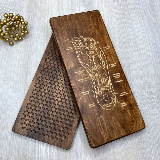 Купити Sadhu Board BROWN «Anatomy foot» 50/50 Pitch - 10mm по вигідній ціні в Києві, Житомирі, Україні Sadhu Board BROWN «Anatomy foot» 50/50 Pitch - 10mm