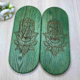 Купити Sadhu Board GREEN «Hamsa» Pitch - 10mm по вигідній ціні в Києві, Житомирі, Україні Sadhu Board GREEN «Hamsa» Pitch - 10mm