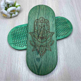 Купити Sadhu Board GREEN «Hamsa» Pitch - 10mm по вигідній ціні в Києві, Житомирі, Україні Sadhu Board GREEN «Hamsa» Pitch - 10mm