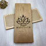Купити Sadhu Board «Meditate-Hexagon» Pitch - 10mm по вигідній ціні в Києві, Житомирі, Україні Sadhu Board «Meditate-Hexagon» Pitch - 10mm