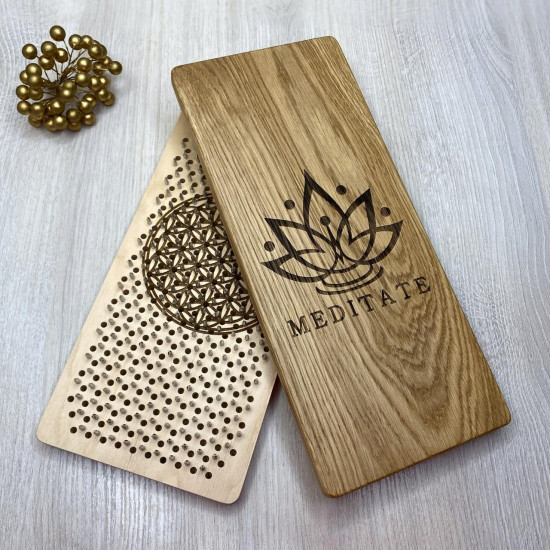 Купити Sadhu Board «Meditate-Hexagon» Pitch - 10mm по вигідній ціні в Києві, Житомирі, Україні Sadhu Board «Meditate-Hexagon» Pitch - 10mm