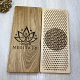 Купити Sadhu Board «Meditate-Hexagon» Pitch - 10mm по вигідній ціні в Києві, Житомирі, Україні Sadhu Board «Meditate-Hexagon» Pitch - 10mm