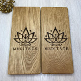 Купити Sadhu Board «Meditate-Hexagon» Pitch - 10mm по вигідній ціні в Києві, Житомирі, Україні Sadhu Board «Meditate-Hexagon» Pitch - 10mm